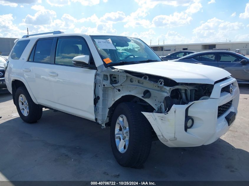 2016 Toyota 4Runner Sr5 Premium VIN: JTEZU5JR1G5116743 Lot: 40706722