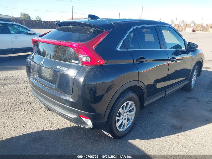 2019 Mitsubishi Eclipse Cross Es VIN: JA4AT3AA4KZ038506 Lot: 40706729