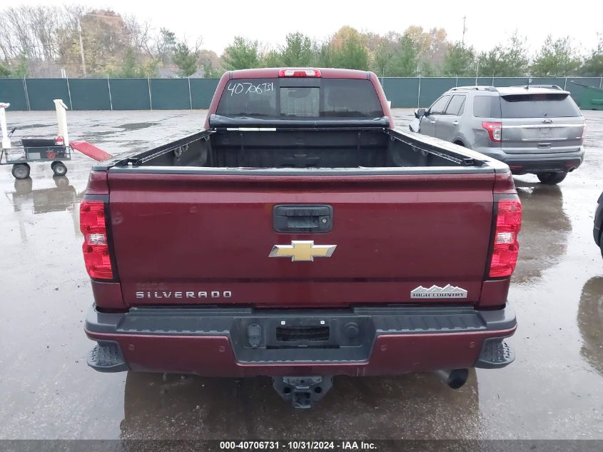 2017 Chevrolet Silverado 3500Hd High Country VIN: 1GC4K1EY1HF142009 Lot: 40706731