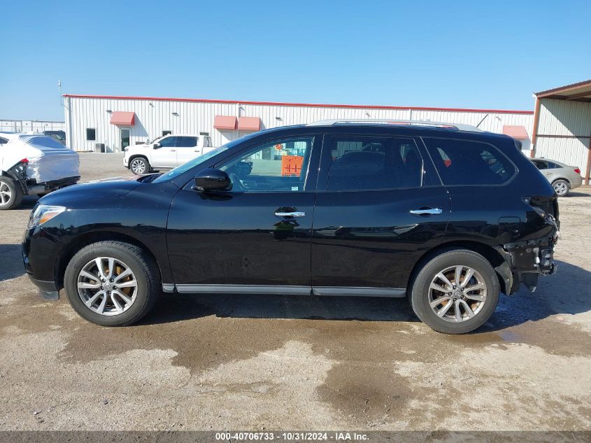 2014 Nissan Pathfinder Sv VIN: 5N1AR2MM5EC702433 Lot: 40706733