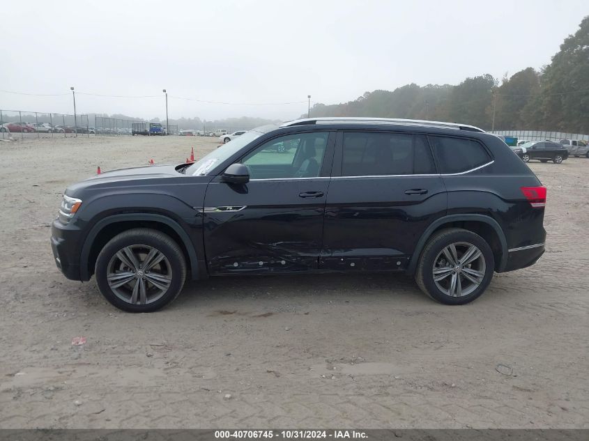 2019 Volkswagen Atlas 3.6L V6 Sel R-Line VIN: 1V2SR2CA0KC600791 Lot: 40706745