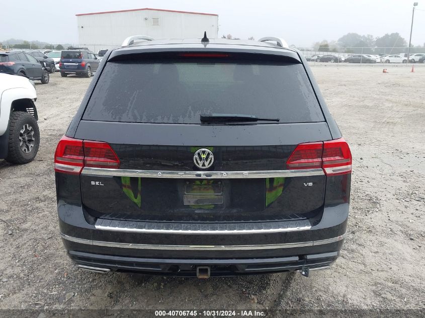 2019 Volkswagen Atlas 3.6L V6 Sel R-Line VIN: 1V2SR2CA0KC600791 Lot: 40706745