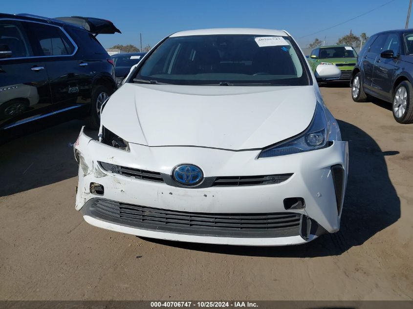 2021 Toyota Prius Le VIN: JTDKAMFU4M3148292 Lot: 40706747