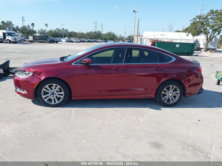 2016 CHRYSLER 200 LIMITED - 1C3CCCAB0GN156806