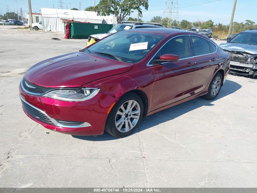 2016 CHRYSLER 200 LIMITED - 1C3CCCAB0GN156806