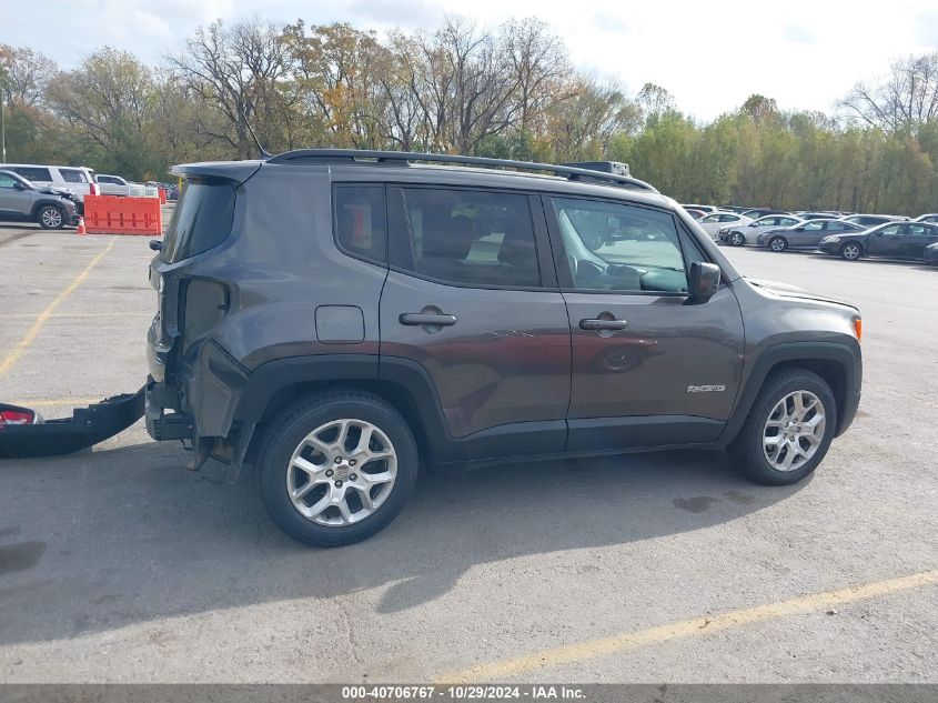 2016 Jeep Renegade Latitude VIN: ZACCJABT4GPE16354 Lot: 40706767