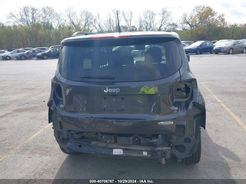 2016 Jeep Renegade Latitude VIN: ZACCJABT4GPE16354 Lot: 40706767