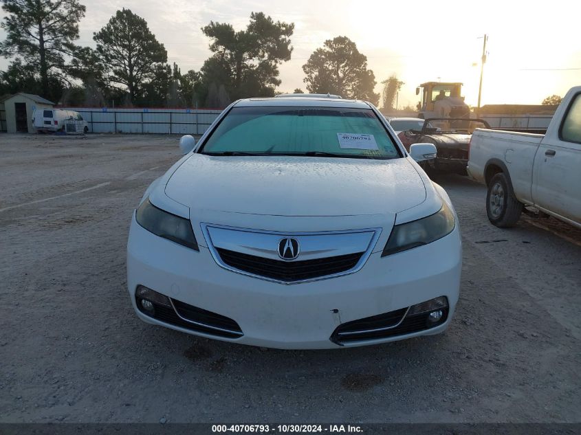 2012 Acura Tl 3.5 VIN: 19UUA8F2XCA032783 Lot: 40706793