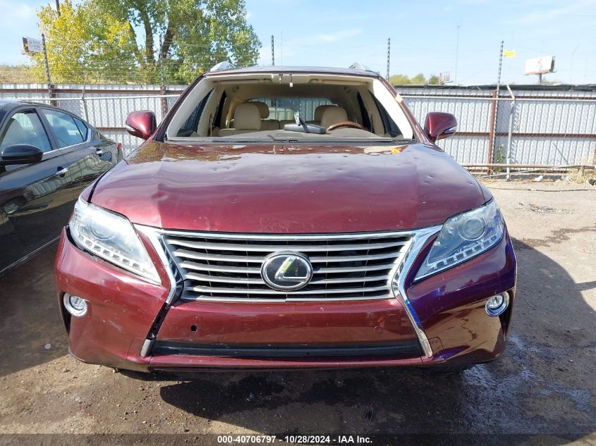 2015 Lexus Rx 350 VIN: 2T2ZK1BA0FC205454 Lot: 40706797