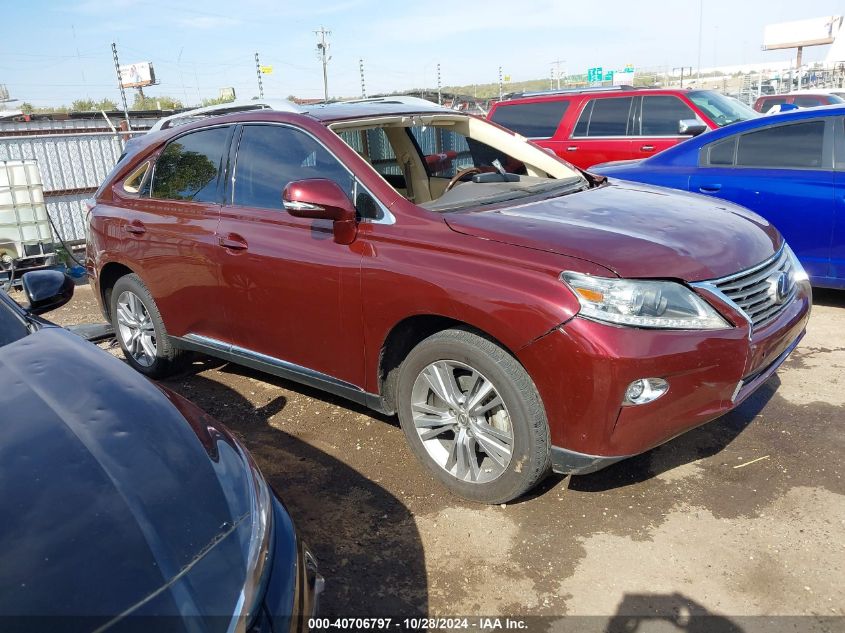 VIN 2T2ZK1BA0FC205454 2015 LEXUS RX 350 no.1