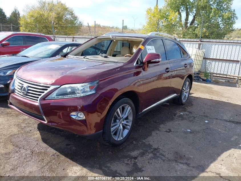 VIN 2T2ZK1BA0FC205454 2015 LEXUS RX 350 no.2