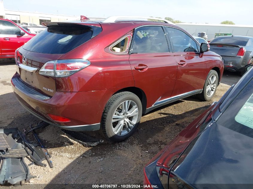 VIN 2T2ZK1BA0FC205454 2015 LEXUS RX 350 no.4