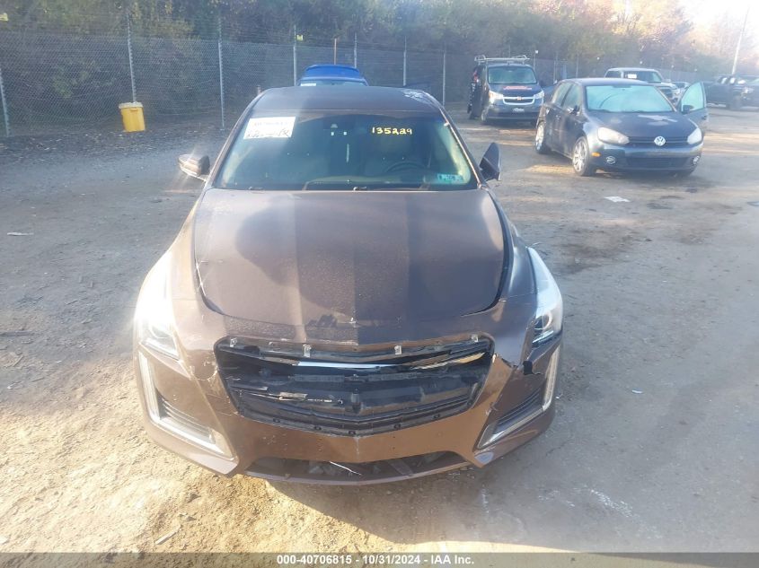 2015 Cadillac Cts Performance VIN: 1G6AY5S37F0135229 Lot: 40706815