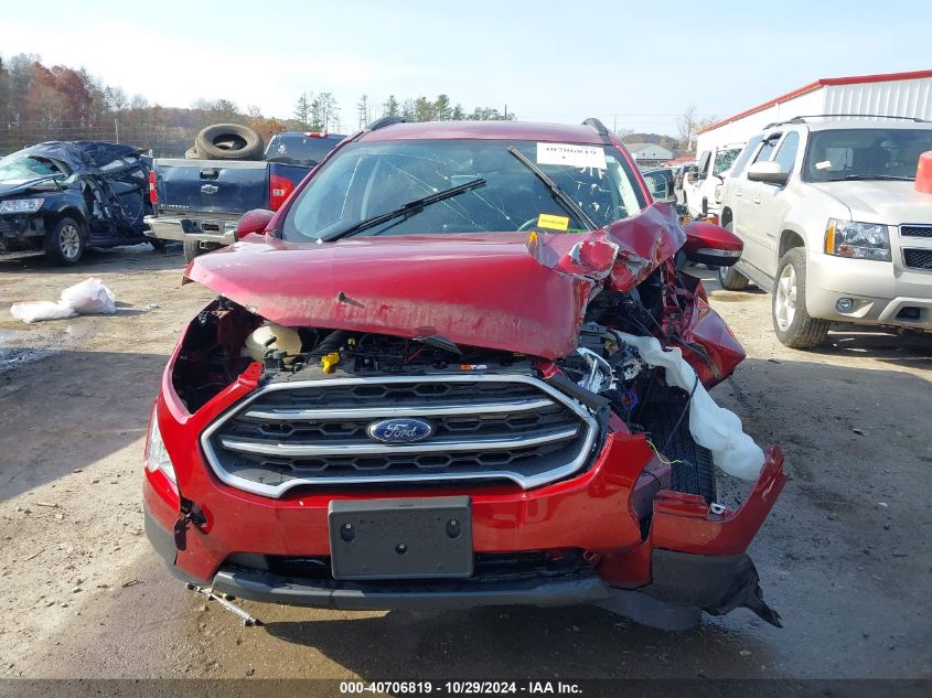 2020 Ford Ecosport Se VIN: MAJ3S2GE3LC391075 Lot: 40706819