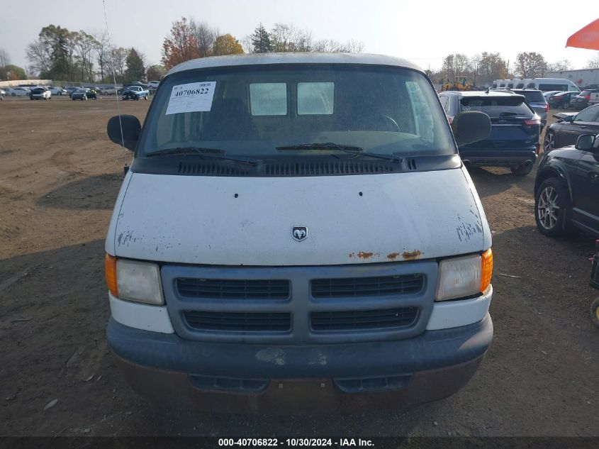 2000 Dodge Ram Van 2500 Conversion VIN: 2B7JB21Z0YK110516 Lot: 40706822