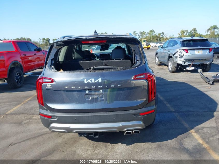 2022 Kia Telluride Ex VIN: 5XYP34HC3NG226577 Lot: 40706826