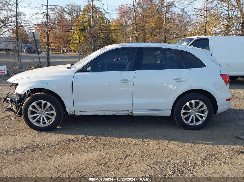 2016 Audi Q5 2.0T Premium VIN: WA1L2AFP9GA131427 Lot: 40706834