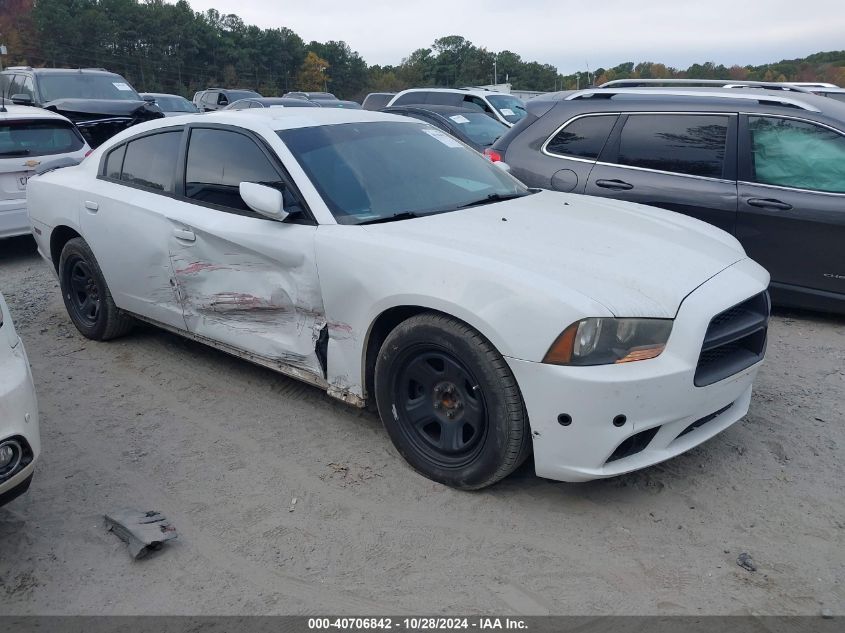 2014 Dodge Charger Police VIN: 2C3CDXAT7EH126088 Lot: 40706842