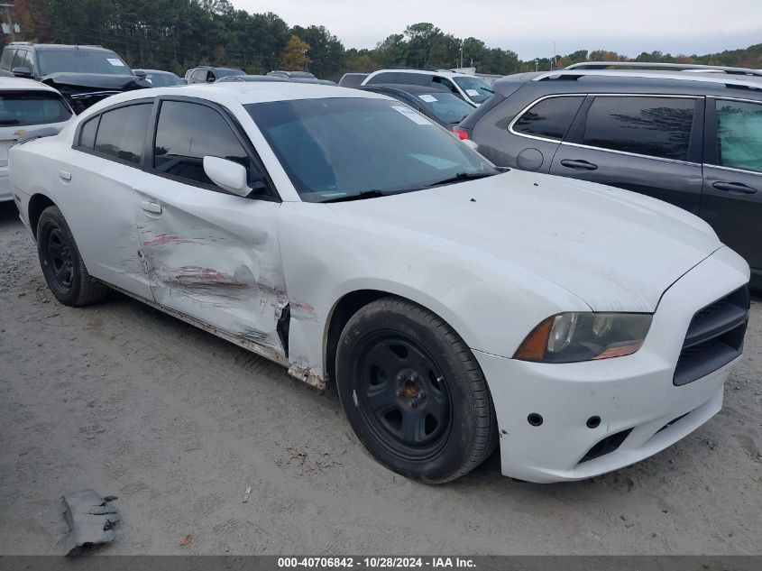 2014 Dodge Charger Police VIN: 2C3CDXAT7EH126088 Lot: 40706842