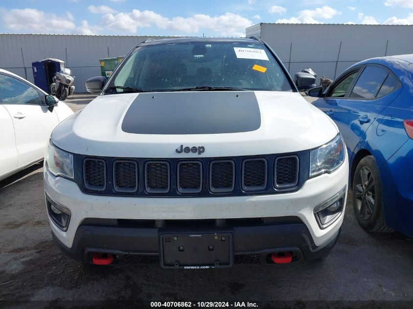 2019 Jeep Compass Trailhawk 4X4 VIN: 3C4NJDDB7KT795401 Lot: 40706862