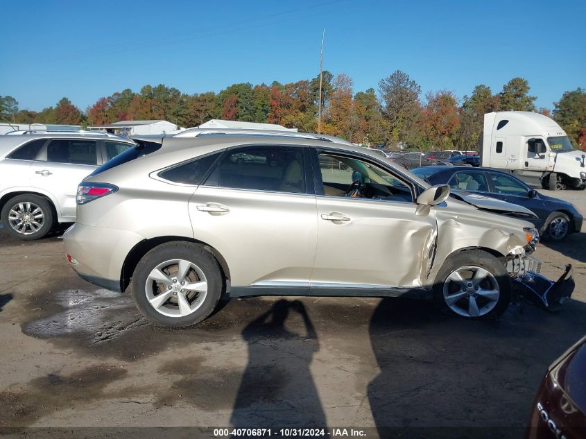 2011 Lexus Rx 350 VIN: 2T2BK1BA6BC112076 Lot: 40706871