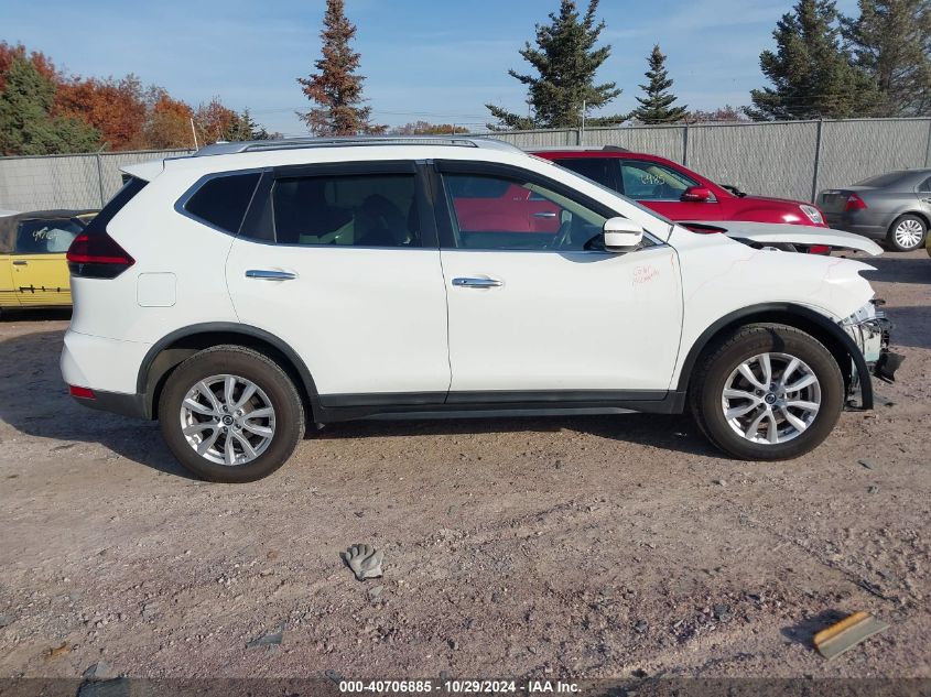 2019 Nissan Rogue Sv VIN: KNMAT2MV1KP517279 Lot: 40706885