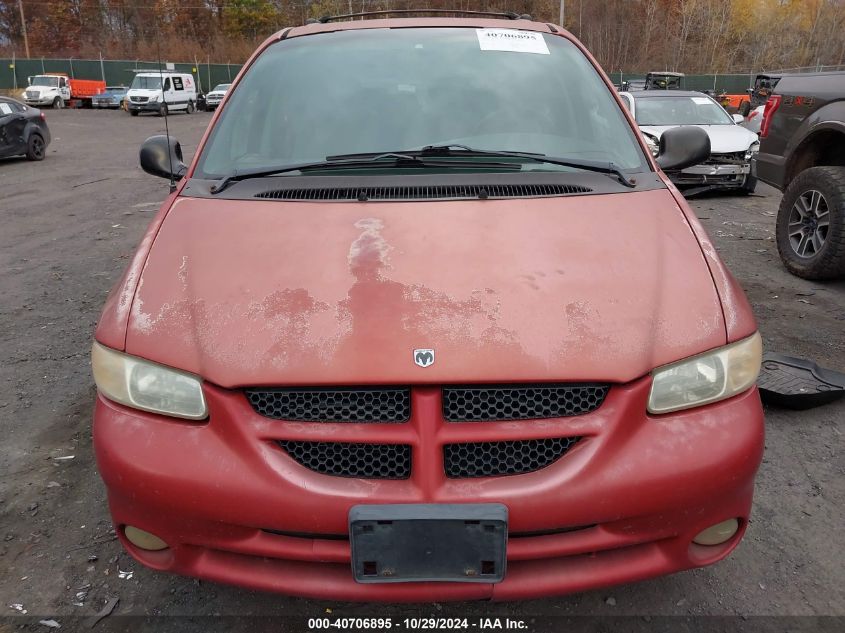 2000 Dodge Grand Caravan Se VIN: 1B4GP44R9YB716337 Lot: 40706895