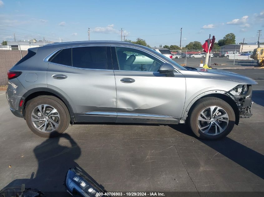 2023 Buick Envision Essence Fwd VIN: LRBFZNR4XPD019837 Lot: 40706903