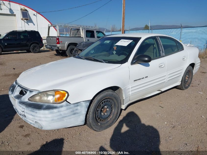 2002 Pontiac Grand Am Se1 VIN: 1G2NF52F52C226124 Lot: 40706905