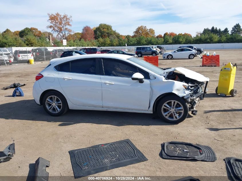 2017 Chevrolet Cruze Lt Auto VIN: 3G1BE6SM4HS528103 Lot: 40706924