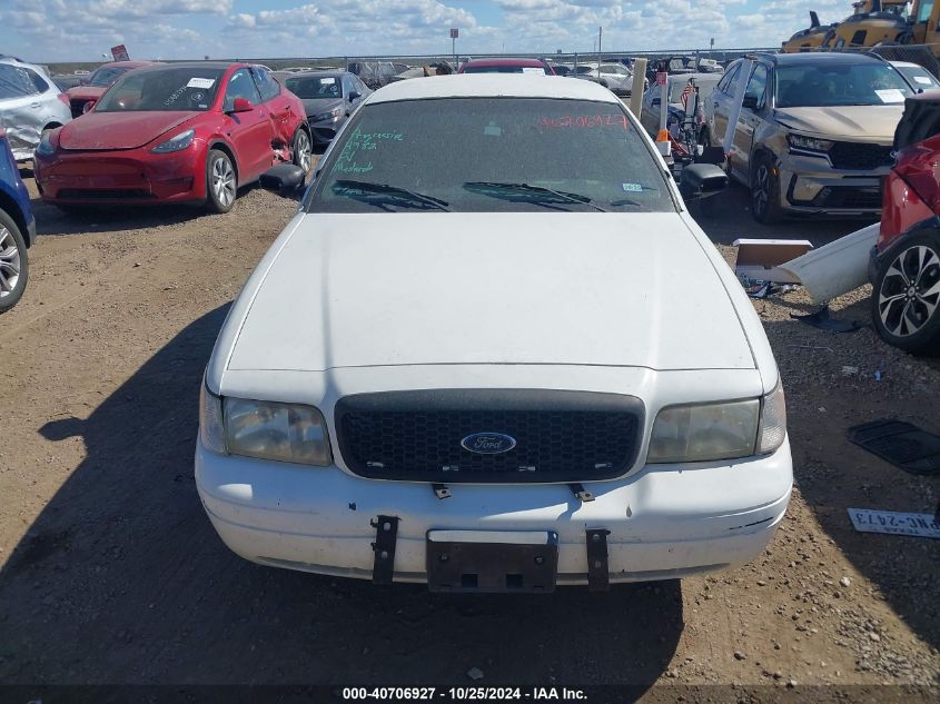 2008 Ford Crown Victoria Police/Police Interceptor VIN: 2FAFP71V98X155741 Lot: 40706927