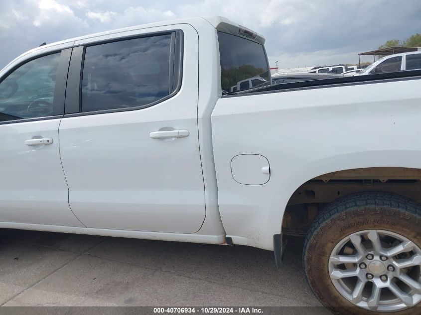 2022 Chevrolet Silverado 1500 4Wd Standard Bed Lt VIN: 1GCUDDED2NZ583103 Lot: 40706934