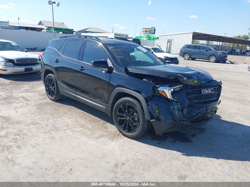 VIN 3GKALMEV6ML318256 2021 GMC Terrain, Fwd Sle no.1