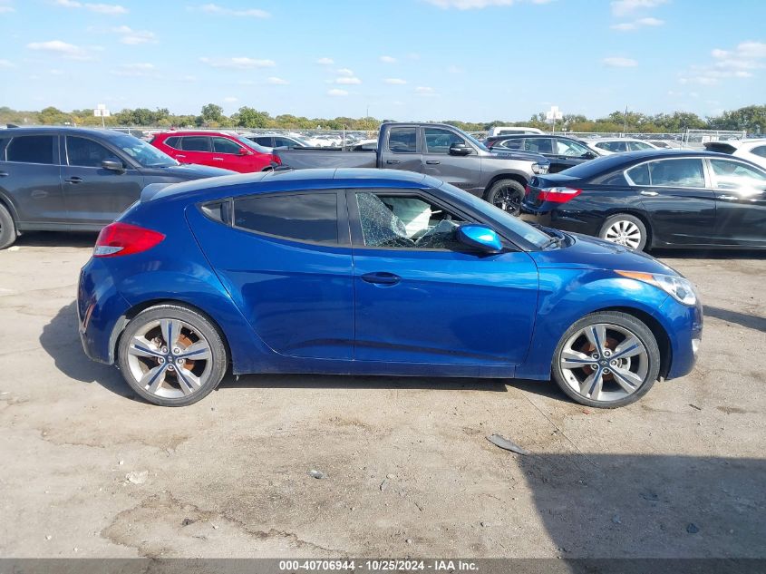 2016 Hyundai Veloster VIN: KMHTC6AD5GU302004 Lot: 40706944