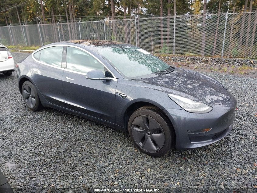 2018 Tesla Model 3 Long Range/Mid Range VIN: 5YJ3E1EA9JF033958 Lot: 40706962