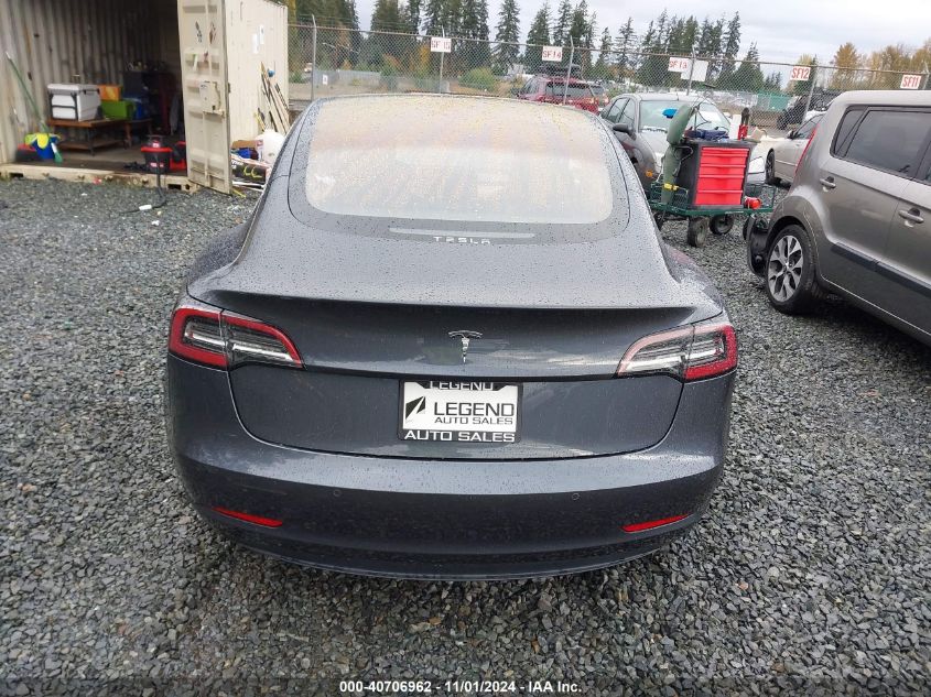 2018 Tesla Model 3 Long Range/Mid Range VIN: 5YJ3E1EA9JF033958 Lot: 40706962