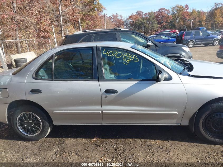 2003 Chevrolet Cavalier VIN: 1G1JC52F637184276 Lot: 40706965