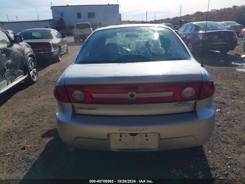 2003 Chevrolet Cavalier VIN: 1G1JC52F637184276 Lot: 40706965