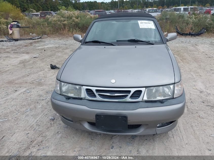 2001 Saab 9-3 Viggen VIN: YS3DP75G517014408 Lot: 40706967