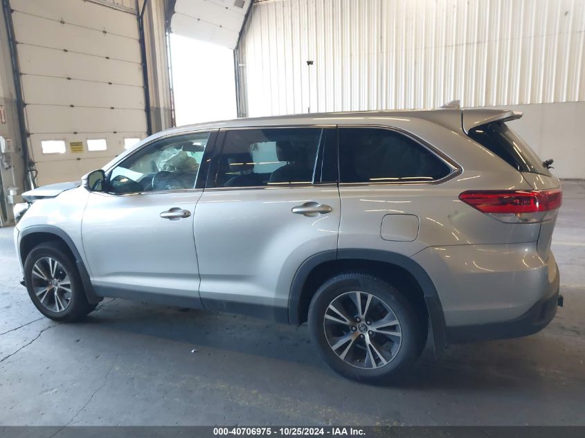 2019 Toyota Highlander Le/Le Plus VIN: 5TDBZRFH2KS717533 Lot: 40706975