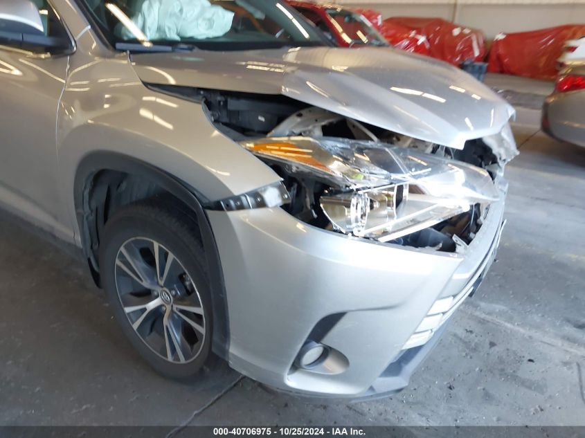 2019 Toyota Highlander Le/Le Plus VIN: 5TDBZRFH2KS717533 Lot: 40706975