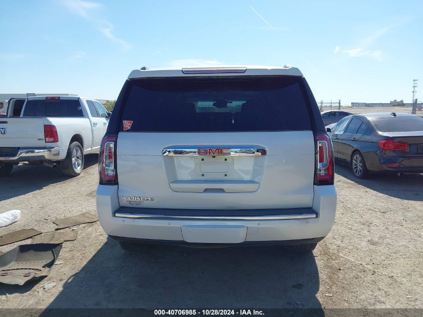 2016 GMC Yukon Denali VIN: 1GKS1CKJ8GR242431 Lot: 40706985