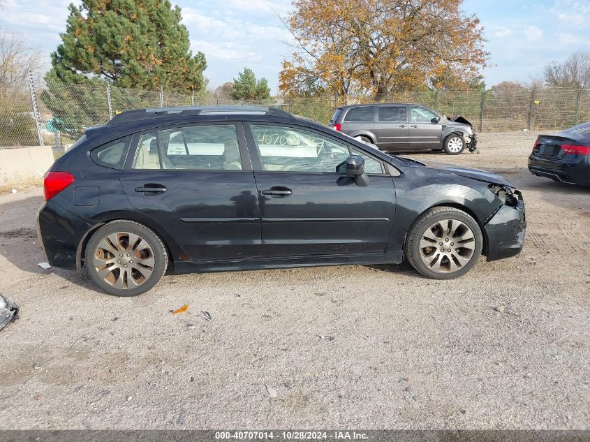 2013 Subaru Impreza 2.0I Sport Premium VIN: JF1GPAL69D2218101 Lot: 40707014