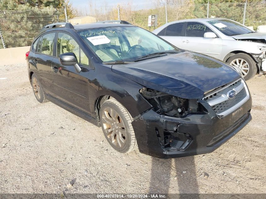 2013 SUBARU IMPREZA 2.0I SPORT PREMIUM - JF1GPAL69D2218101