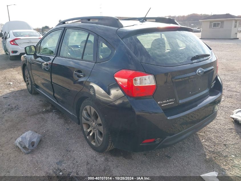 2013 Subaru Impreza 2.0I Sport Premium VIN: JF1GPAL69D2218101 Lot: 40707014