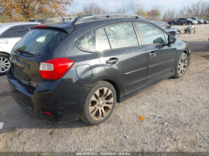 2013 SUBARU IMPREZA 2.0I SPORT PREMIUM - JF1GPAL69D2218101