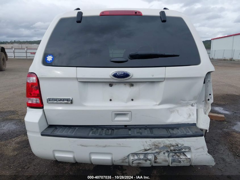 2012 Ford Escape Xlt VIN: 1FMCU9D78CKC56307 Lot: 40707035