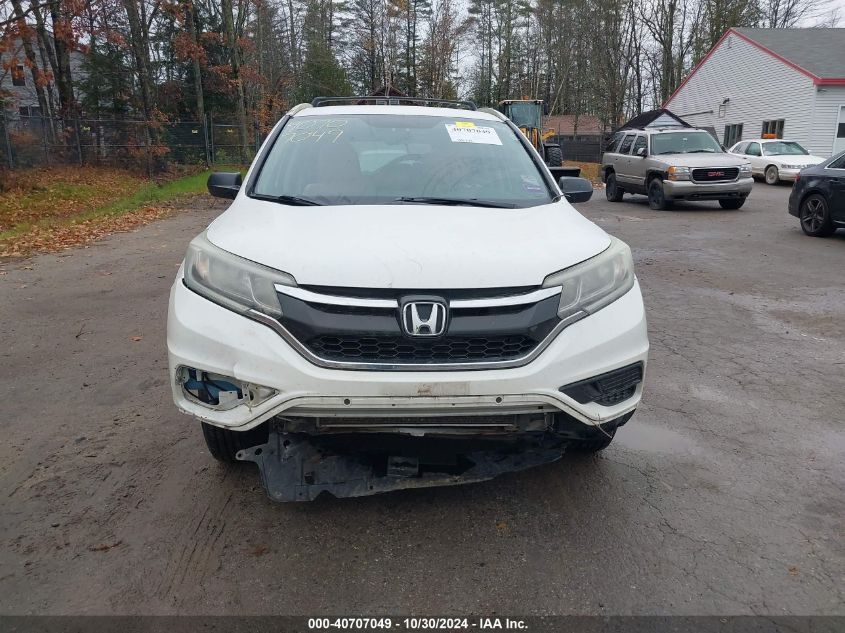 2015 Honda Cr-V Lx VIN: 5J6RM4H34FL014695 Lot: 40707049