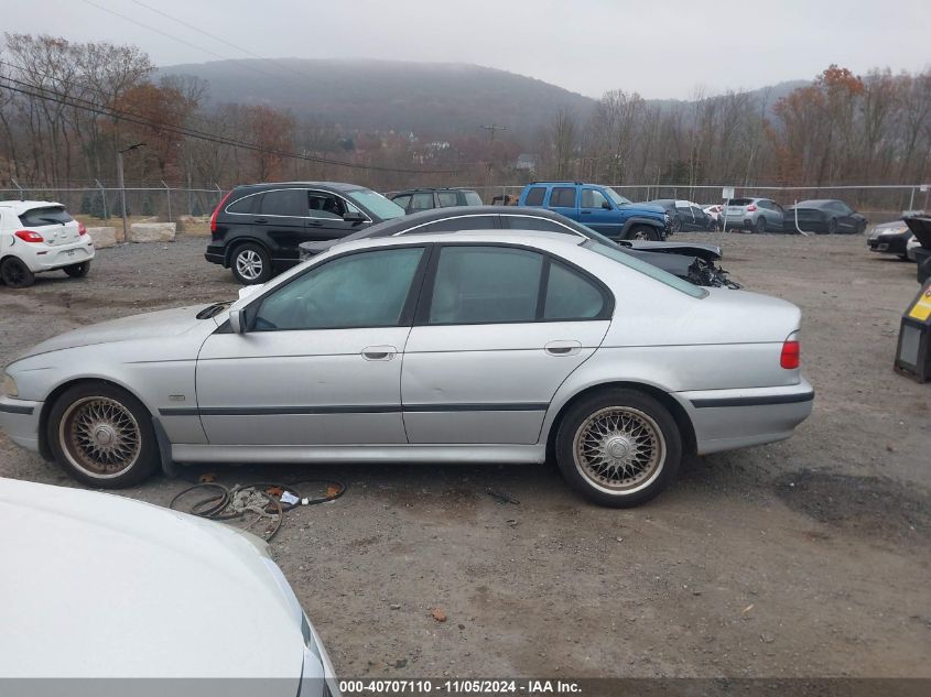 2000 BMW 528 I Automatic VIN: WBADM6340YGU25385 Lot: 40707110