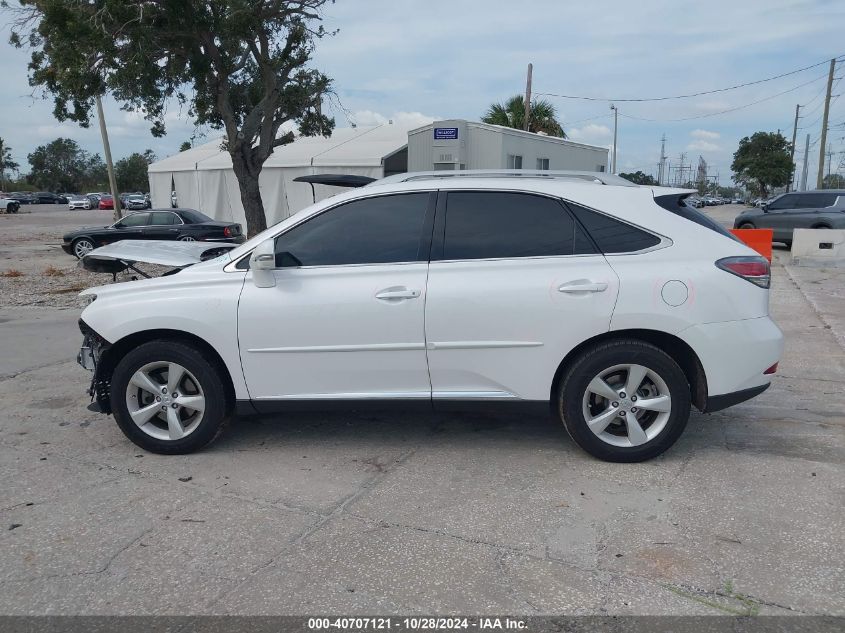 2015 Lexus Rx 350 VIN: 2T2BK1BA5FC257809 Lot: 40707121